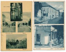 21 db RÉGI történelmi magyar város képeslap / 21 pre-1945 historical Hungarian town-view postcards