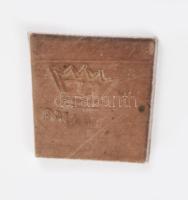 Palládium lapka két darab (Pd) jelzettek, össz 1,55 g