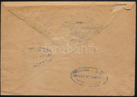 1944 Levél Budapestről Nógrádverőcére 30f portóval