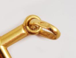 18K arany (Au) feszület medál jelzett 2,35 g 4 cm