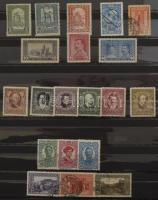 Osztrák, Bosnyák, K.u.K. Feldpost bélyegek, hozzá kevés magyar rész 8 lapos A4-es berakóban