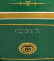 cca 1960/70 Oldtimers Lever Action Motor No.9 lemezjáték. Japán, fém, műanyag, eredeti, sérült doboz...