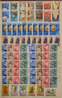 Románia 1961-1963 Teljes kiadások 8 lapos, A/4-es berakóban (Mi EUR 361.-)