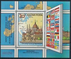 1983 Interparlamentáris Unió ajándék blokk (20.000)