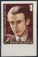 1972 Radnóti Miklós ívszéli vágott bélyeg