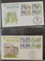 23 lapos KOBRA levél berakó, benne kb 80 db német FDC. Szép állapot