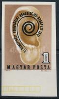 1972 XI. Nemzetközi Audiológiai Kongresszus ívszéli vágott bélyeg