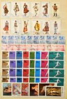 Románia 1965-1969 Teljes kiadások 8 lapos, A/4-es berakóban (Mi EUR 346.-)