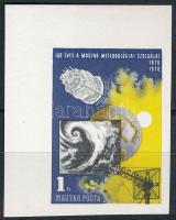 1970 Meteorológiai szolgálat vágott ívsarki bélyeg