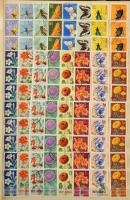 Románia 1963-1965 Teljes kiadások 8 lapos, A/4-es berakóban (Mi EUR 270.-)