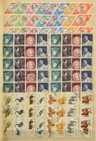 Románia 1963-1965 Teljes kiadások 8 lapos, A/4-es berakóban (Mi EUR 270.-)