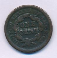 Amerikai Egyesült Államok 1848. 1c Cu Philadelphia T:VF, patina
USA 1848. 1 Cent Cu Philadelphia C:...