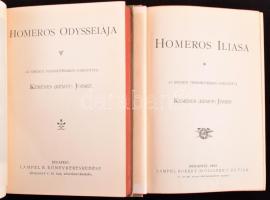 [Homérosz Iliásza és Ödüsszeiája, 2 kötet]: Homeros Iliasa. + Homeros Odysseiája. Az eredeti versmér...