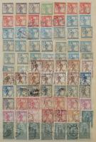 Jugoszlávia 1919-1934 1.232 db bélyeg 8 lapos, A/4-es berakóban