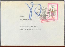 100 férőhelyes levél berakó, benne kb 30-40 német FDC, emléklap a '70-es évekből