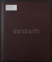 Szovjetunió teljes sorok és önálló értékek az 1950-60-as évekből, 12 vastag lapos, nagyalakú berakób...