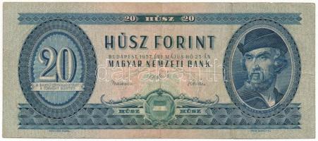 1957. 20Ft "C 083 041358" T:VG Adamo F11