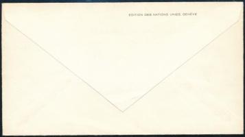 1966 Ensz FDC Rashid-ud-Din bélyegtervező aláírásával