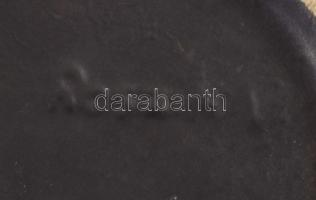 Roszik Vilma modern váza. Jelzett, minimális kopással, m: 22,5 cm