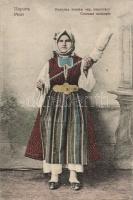 Pirot, szerb folklór, nemzeti öltözet, Serbian folklore from Pirot