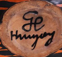 Gorka Lívia (1925-2011): Kínáló. Jelzett, hibátlan, 20x17 cm