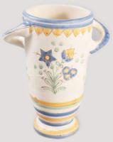 Gorka Lívia (1925-2011): Iparművészeti Vállalatos váza. Jelzett, lepattanással, m: 19 cm