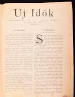 1894 Uj Idők. Szépirodalmi, művészeti és társadalmi képes hetilap. Szerk.: Herczeg Ferenc. I. évf. 1...