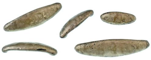 Kína / Ázsia "Csónakpénz" súlypénz replika (5xklf: 13,68g ; 22,46g ; 29,38g ; 33,52g ; 50,23g) T:AU China / Asia "Boat money" weightmoney replica (5xdiff: 13,68g ; 22,46g ; 29,38g ; 33,52g ; 50,23g) C:AU