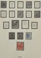 NSZK postatiszta gyűjtemény, benne néhány jó sor és darab az elejéből, 1955-1975 között teljes, falcmentes Lindner berakóban. Magas katalógus érték