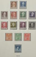 NSZK postatiszta gyűjtemény, benne néhány jó sor és darab az elejéből, 1955-1975 között teljes, falc...