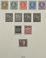 NSZK postatiszta gyűjtemény, benne néhány jó sor és darab az elejéből, 1955-1975 között teljes, falc...