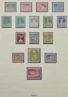 NSZK postatiszta gyűjtemény, benne néhány jó sor és darab az elejéből, 1955-1975 között teljes, falc...