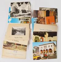 Veszprém, Lillafüred, Mátraháza, Békéscsaba leporellók, Magas Tátra, Prága, stb. fotók + 8 db leporelló, összesen 16 db turisztikai kiadvány
