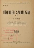Tüzérségi szabályzat. (T. Sz.) 2. Füzet. A tábori tüzérség harca és szolgálata a harcmezőn. Bp., 193...