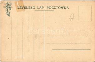 Tátra, Tatry; Dunajeci hajózás, tutaj. Feitzinger Ede No. 357. 1902/12. / Przejazd Dunajcem przez Pi...