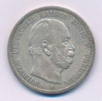 Német Államok / Poroszország 1876B 5M Ag "I. Vilmos" Hanover, kapszulában (27,48g) T:VF, k...