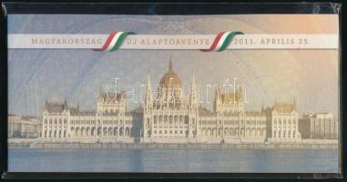 2011 Magyarország új alaptörvénye blokk kristályos változat eredeti csomagolásban (11.000)