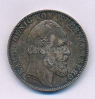 Német Államok / Württembergi Királyság 1865. 1 Vereinsthaler Ag "I. Károly" Stuttgart, kap...