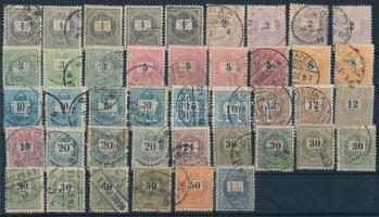 42 db Krajcáros bélyeg