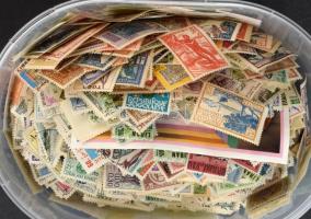 Franciaország gyarmatok és utódállamok bélyegei fagylaltos dobozban