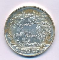 1990. 500Ft Ag "Budai vár" kapszulában T:BU, kis patina
Adamo EM114