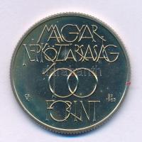1980. 100Ft Cu-Ni "Kulturális fórum" kapszulában T:BU, ködösödés Adamo EM88