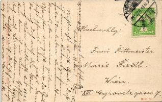 1915 Bucsecs-hegység, Butschetsch, Bucegi (Brassó mellett); Siebenbürgische Karpathen, Malajeschter-...