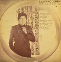 Leonard Cohen - Greatest Hits. Vinyl, LP, Compilation, Stereo. VG+, kissé viseltes tokban