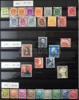 NSZK pecsételt bélyeg 16 lapos A4-es berakóban