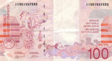 Belgium 1995 100Fr, 200Fr T:II