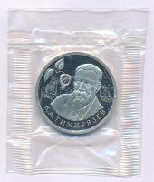 Oroszország 1993. 1R Cu-Ni "Kliment Arkagyevics Tyimirjazev botanikus" lezárt fóliacsomago...