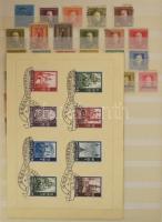 Ausztria kis tétel 8 lapos A4-es berakóban