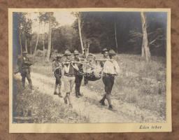 1921 R[egnum] M[arianum] cs[erkész]cs[apat] Senyővölgyi cserkésztábor 1921. jul. 4. - aug. 6. fotóal...