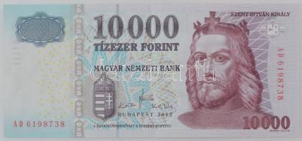 2012. 10.000Ft "AD 6198738" T:XF Adamo F58